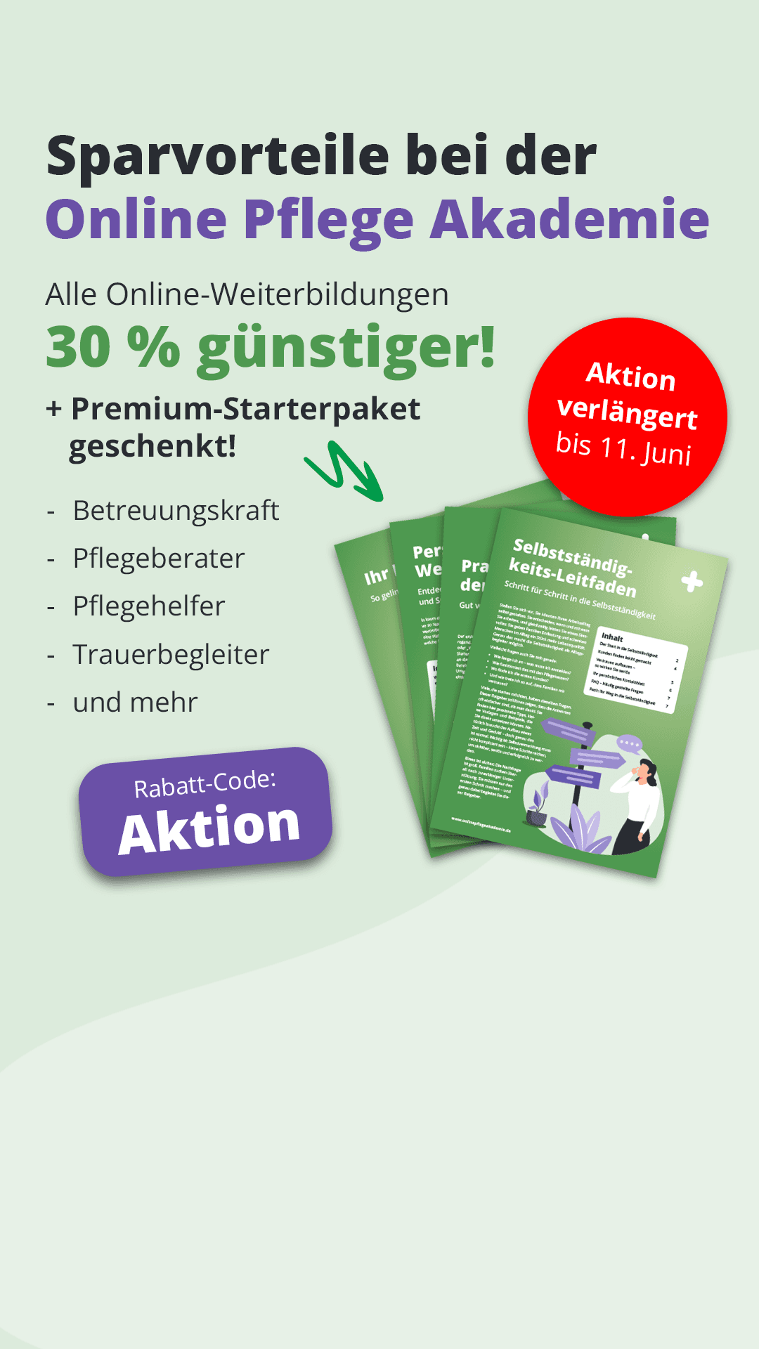 Online Pflege Akademie ad creative, June 2026