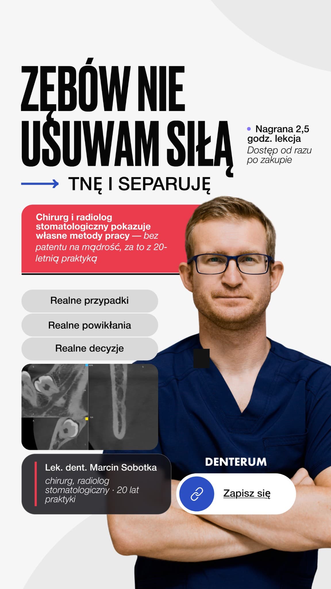 Denterum ad creative, July 2026