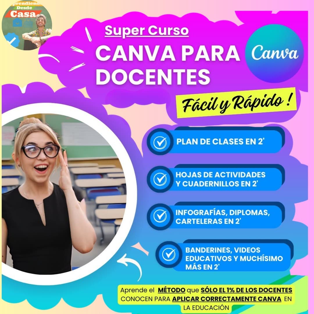 Facebook ad by Aprendiendo Desde Casa Digital