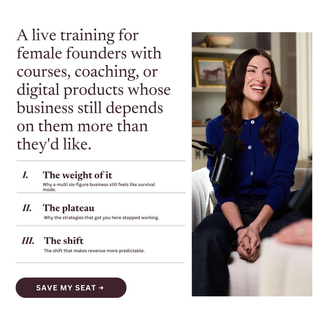 Amy Porterfield ad creative, July 2026