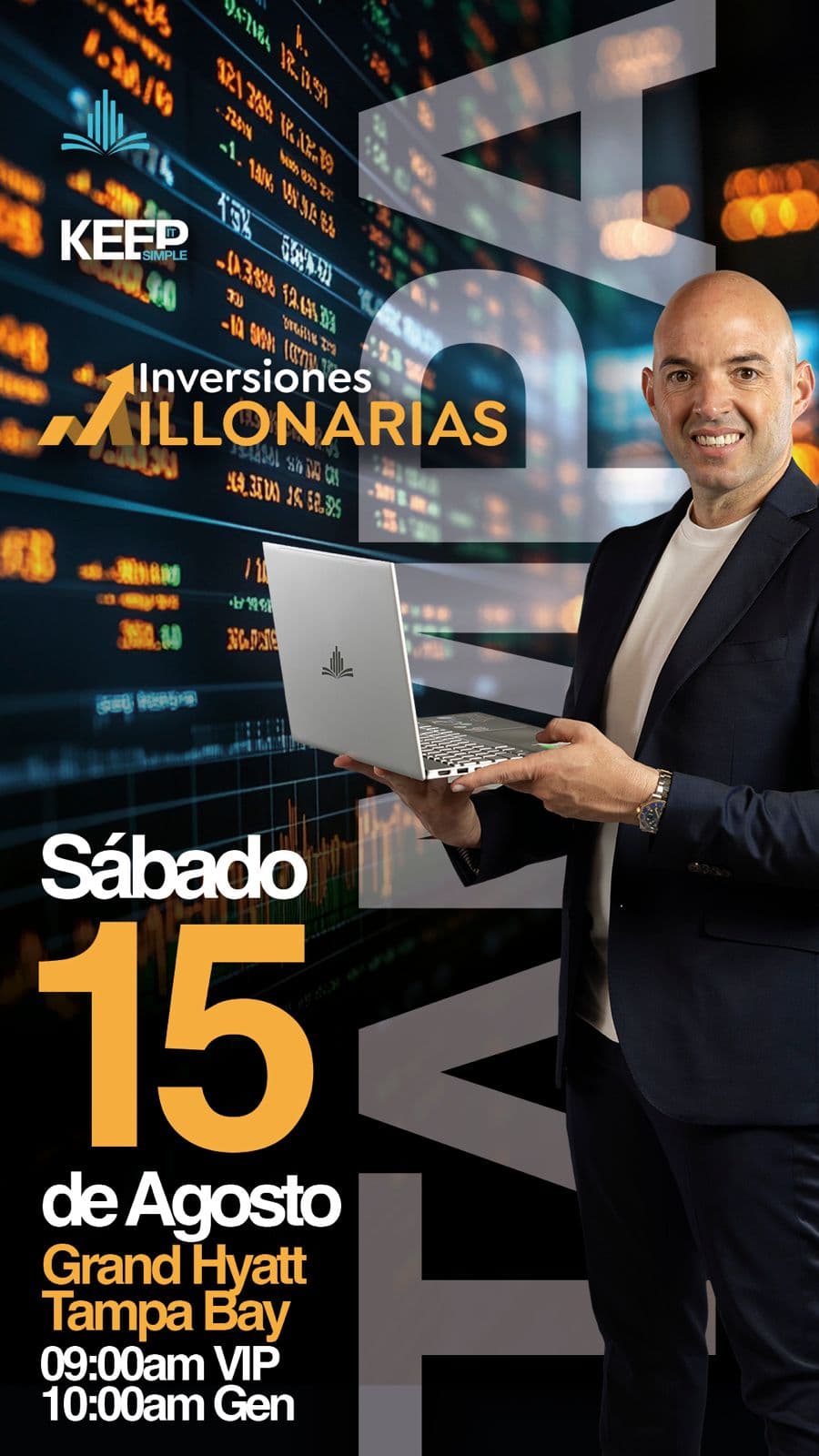 Investep Academy ad creative, July 2026