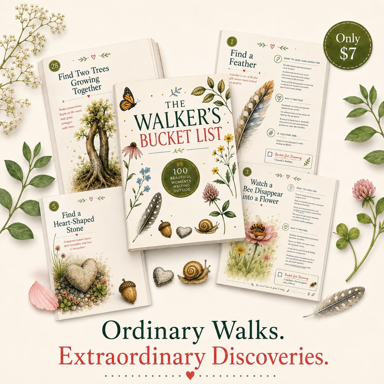 Facebook ad by 100 Walks