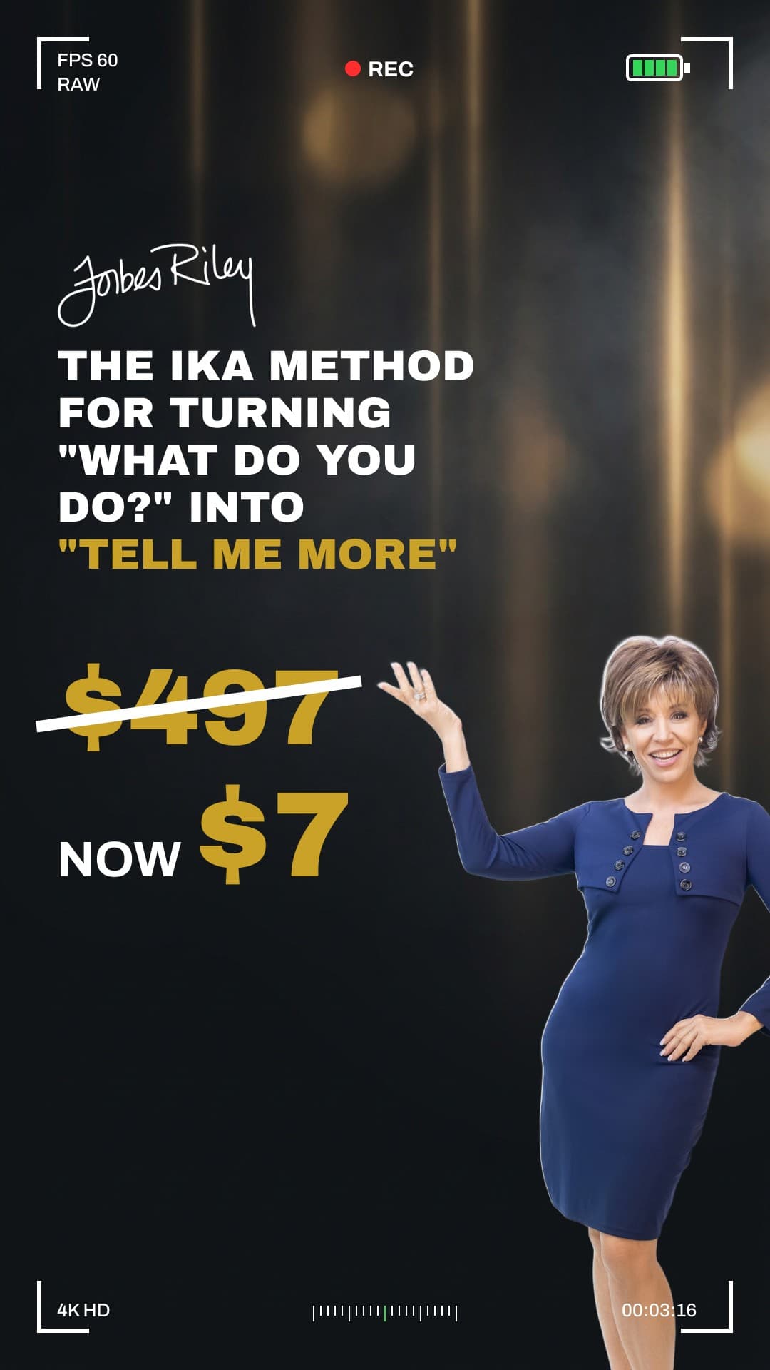 The Forbes Factor - Forbes Riley ad creative, July 2026