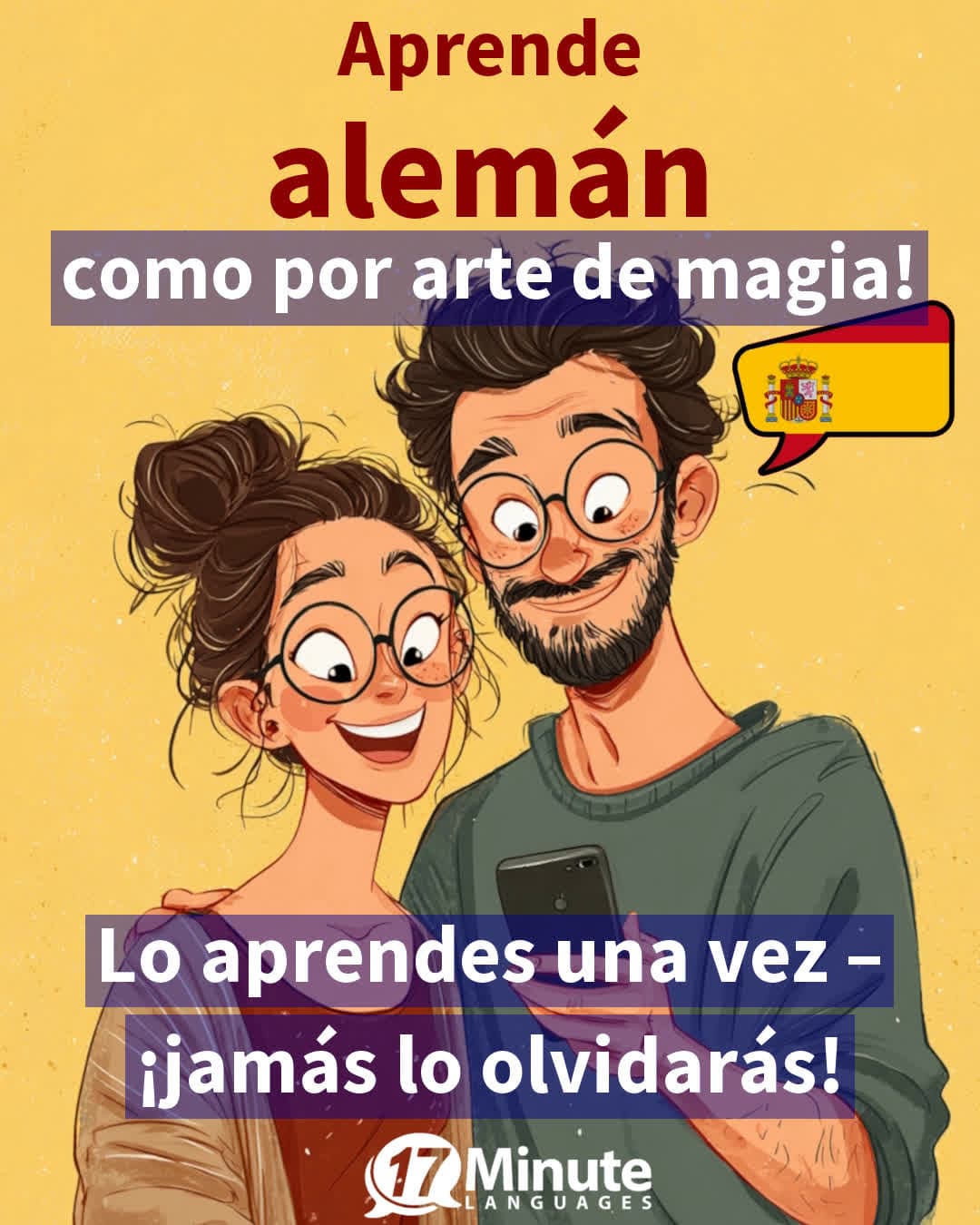 Facebook ad by 17 Minute Languages España