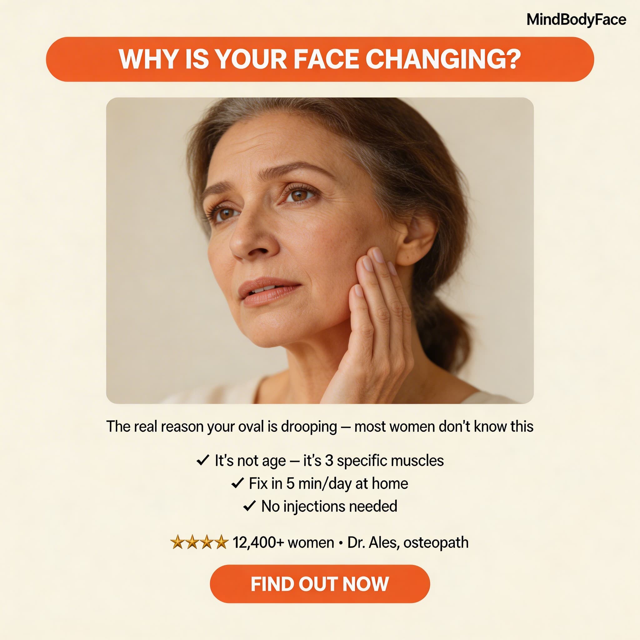 Facebook ad by Dr. Ales Ulishchenko UK