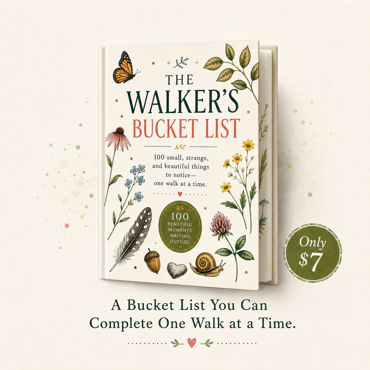Facebook ad by 100 Walks