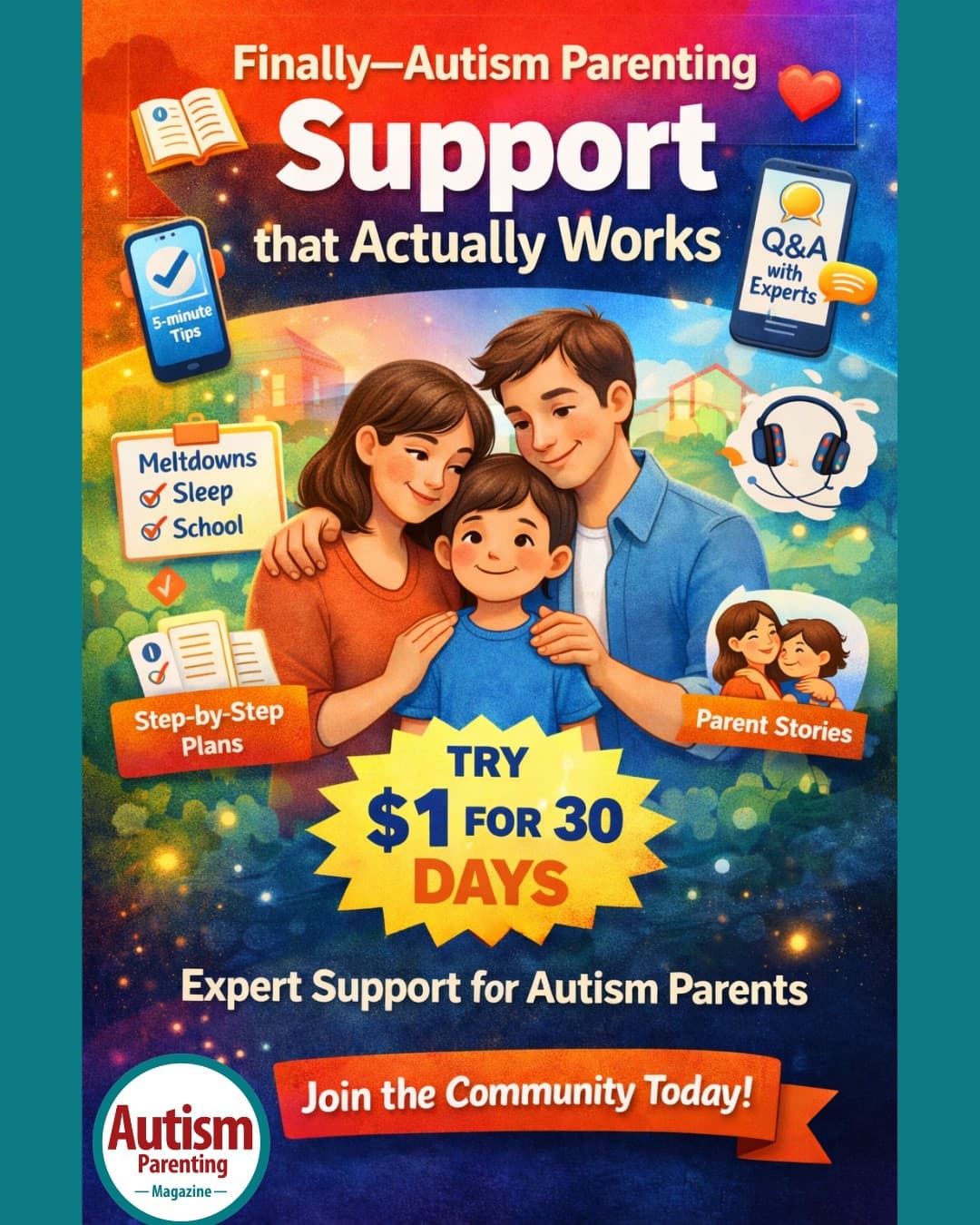 Facebook ad by Autism Parenting Magazine