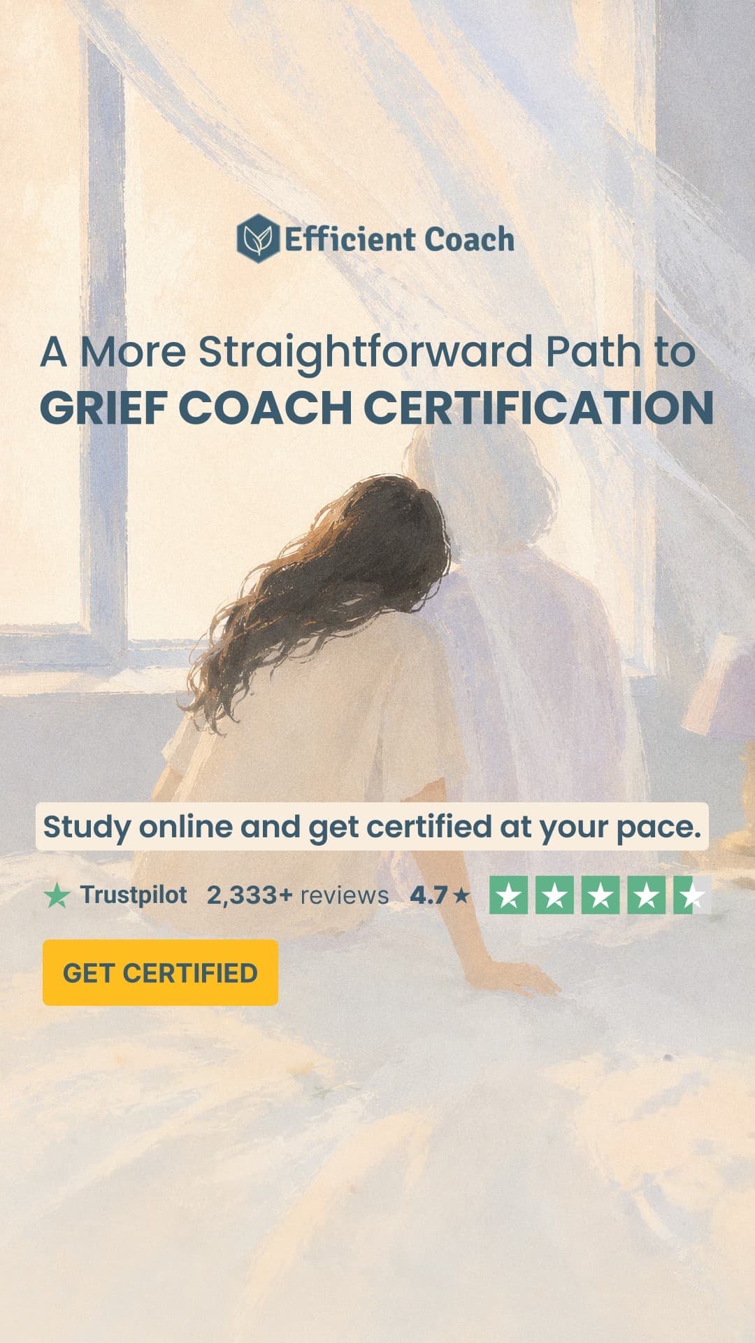 Efficient Coach ad creative, July 2026