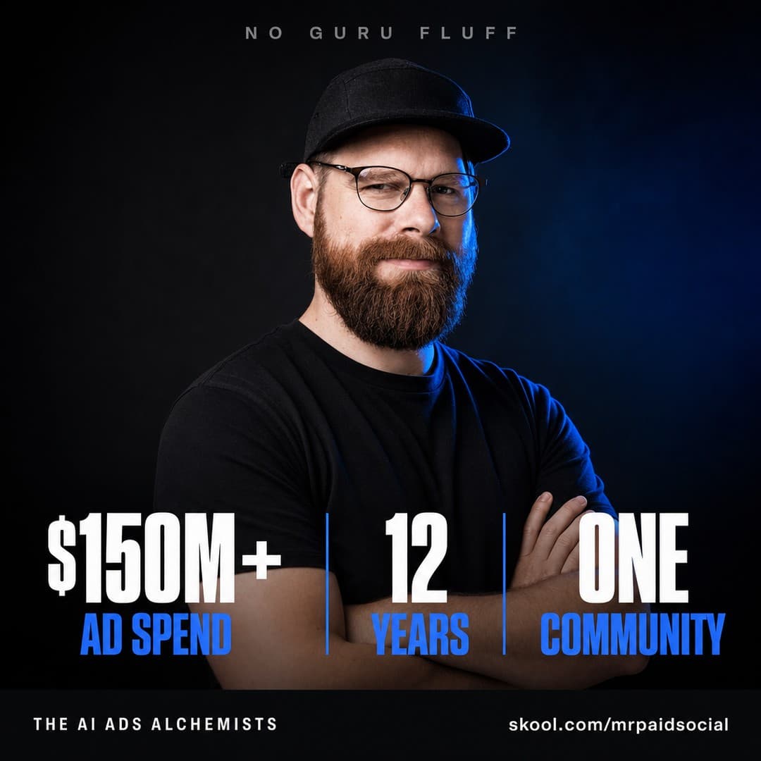 Mr. Paid Social ad creative, July 2026