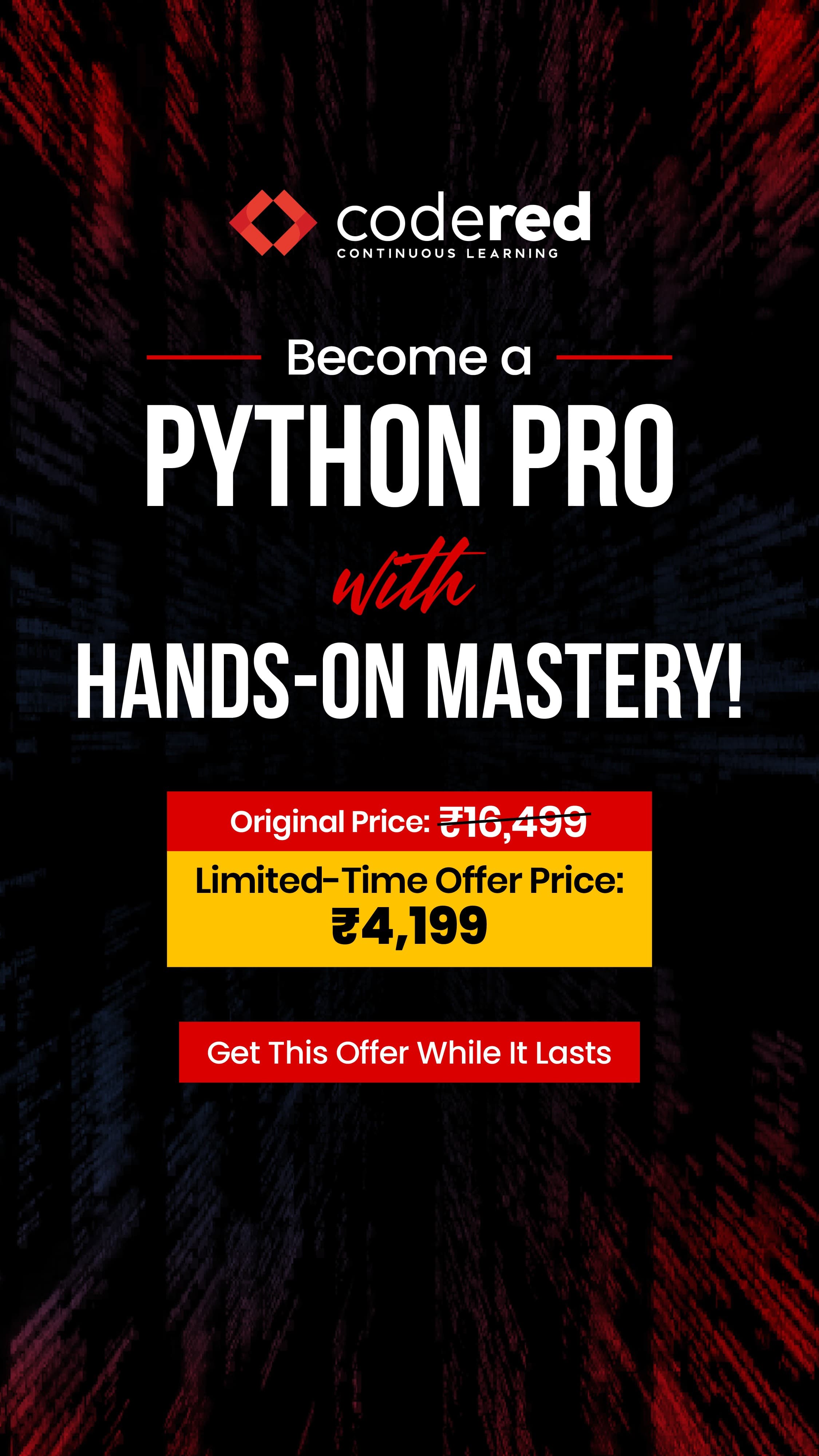 Facebook ad by CodeRed
