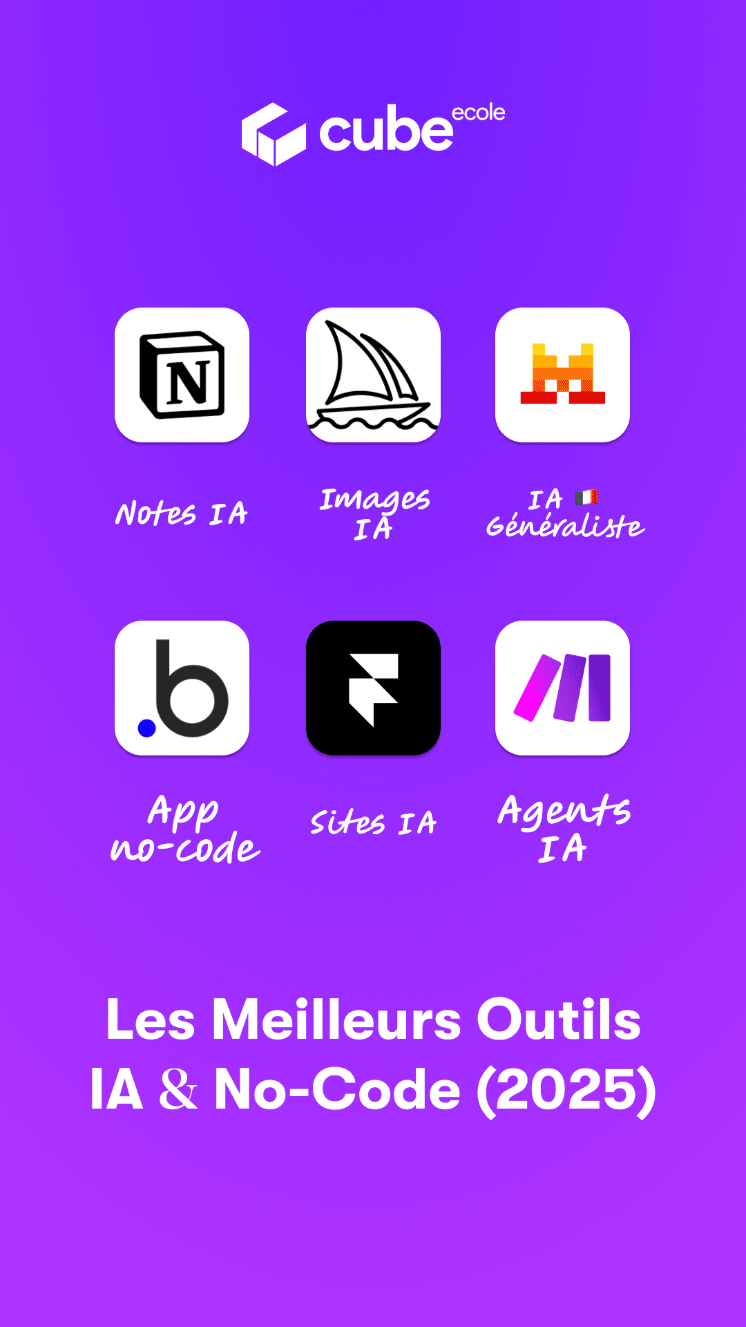 Facebook ad by École Cube