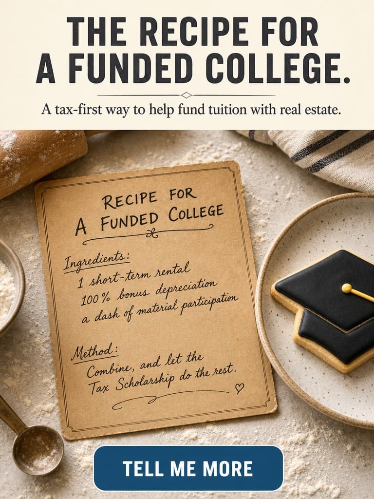 College Funding Education ad creative, July 2026