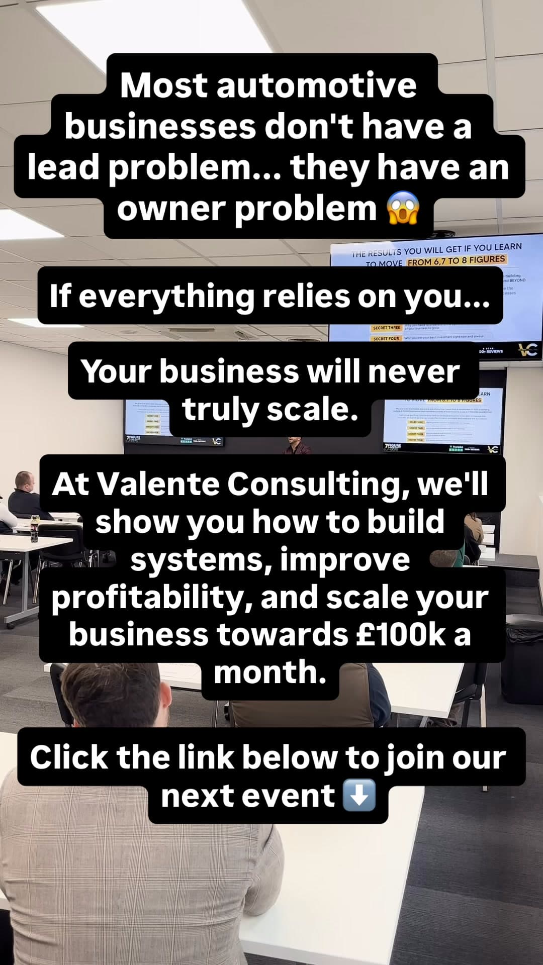Joseph Valente ad creative, July 2026