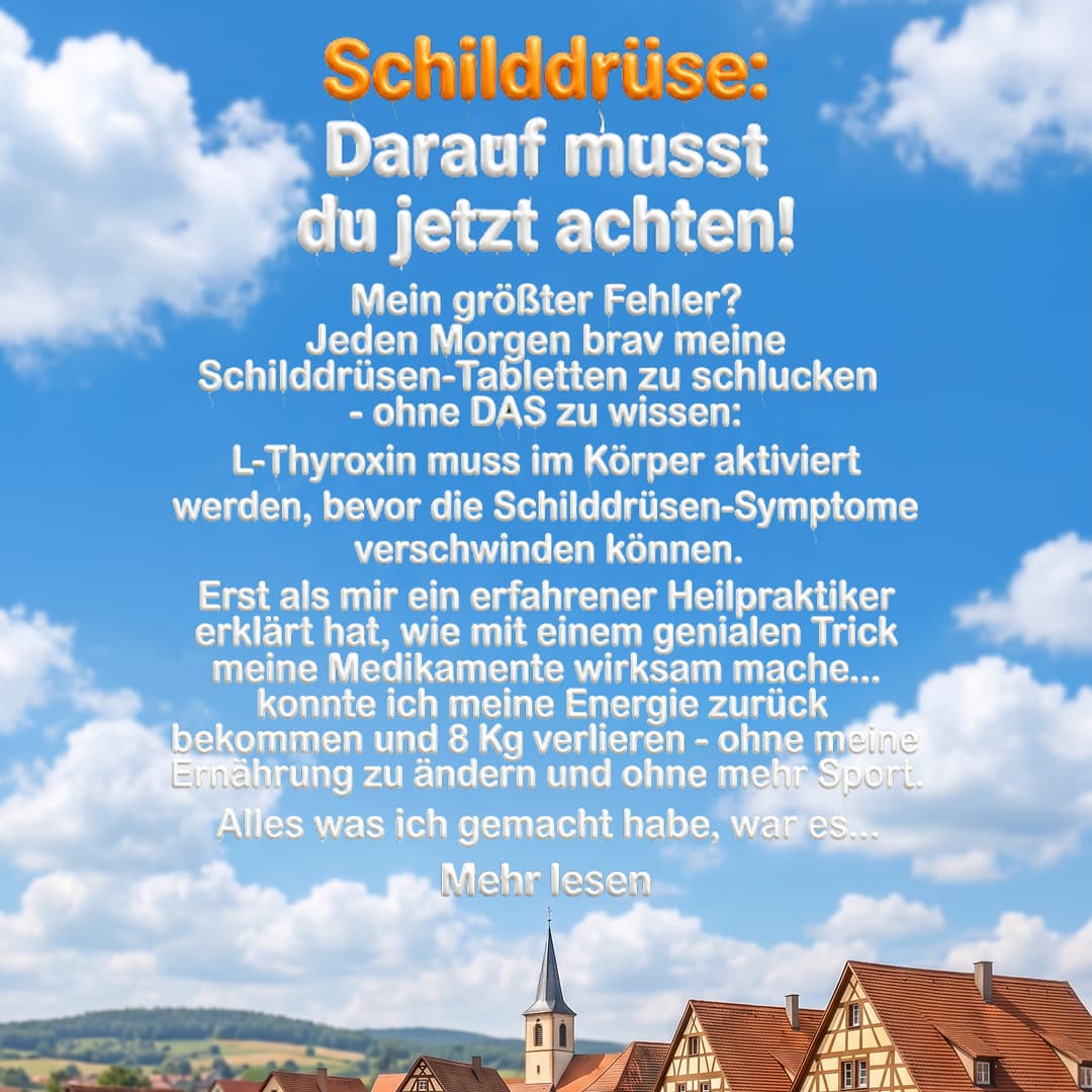 Mission Schilddrüse ad creative, July 2026
