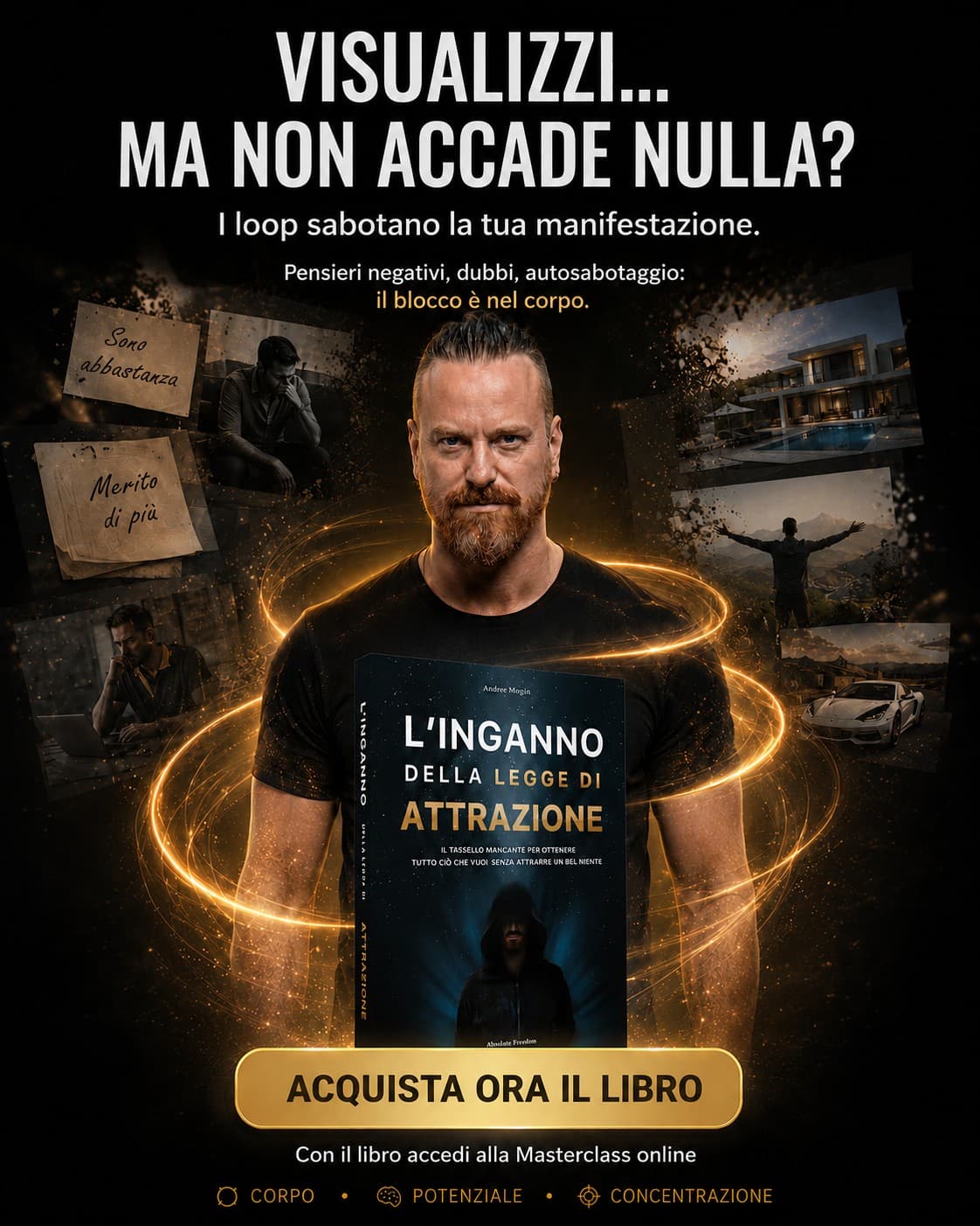 Andrea Magrin ad creative, July 2026