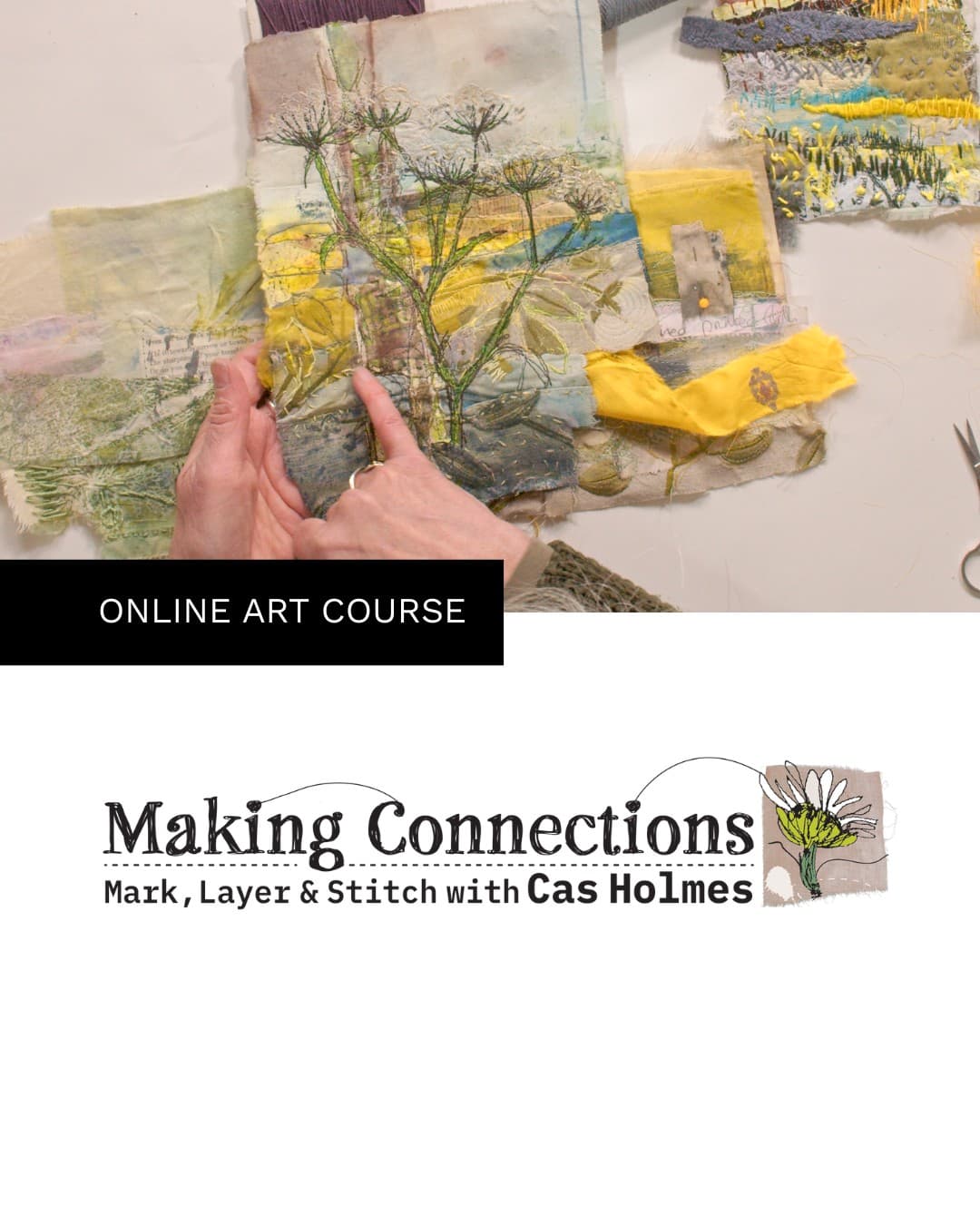 Take Two Art Courses ad creative, July 2026
