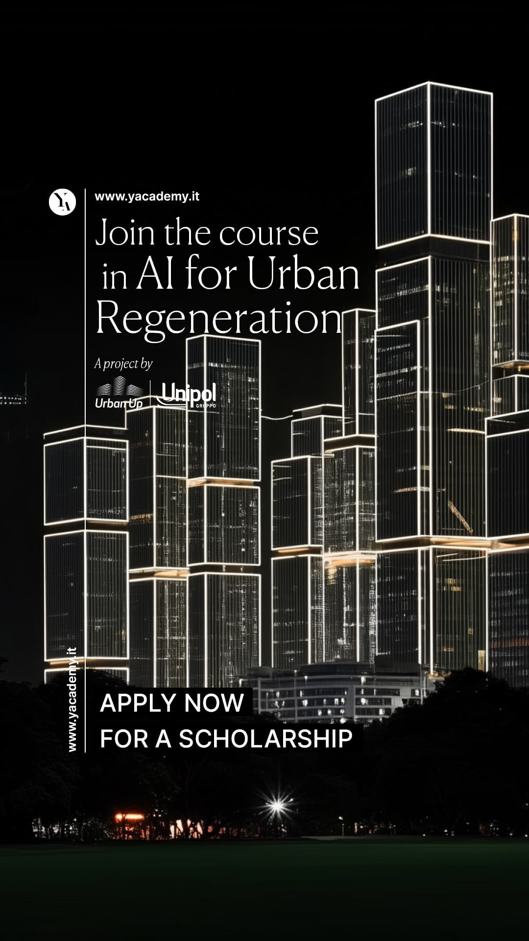 Yacademy ad creative, July 2026