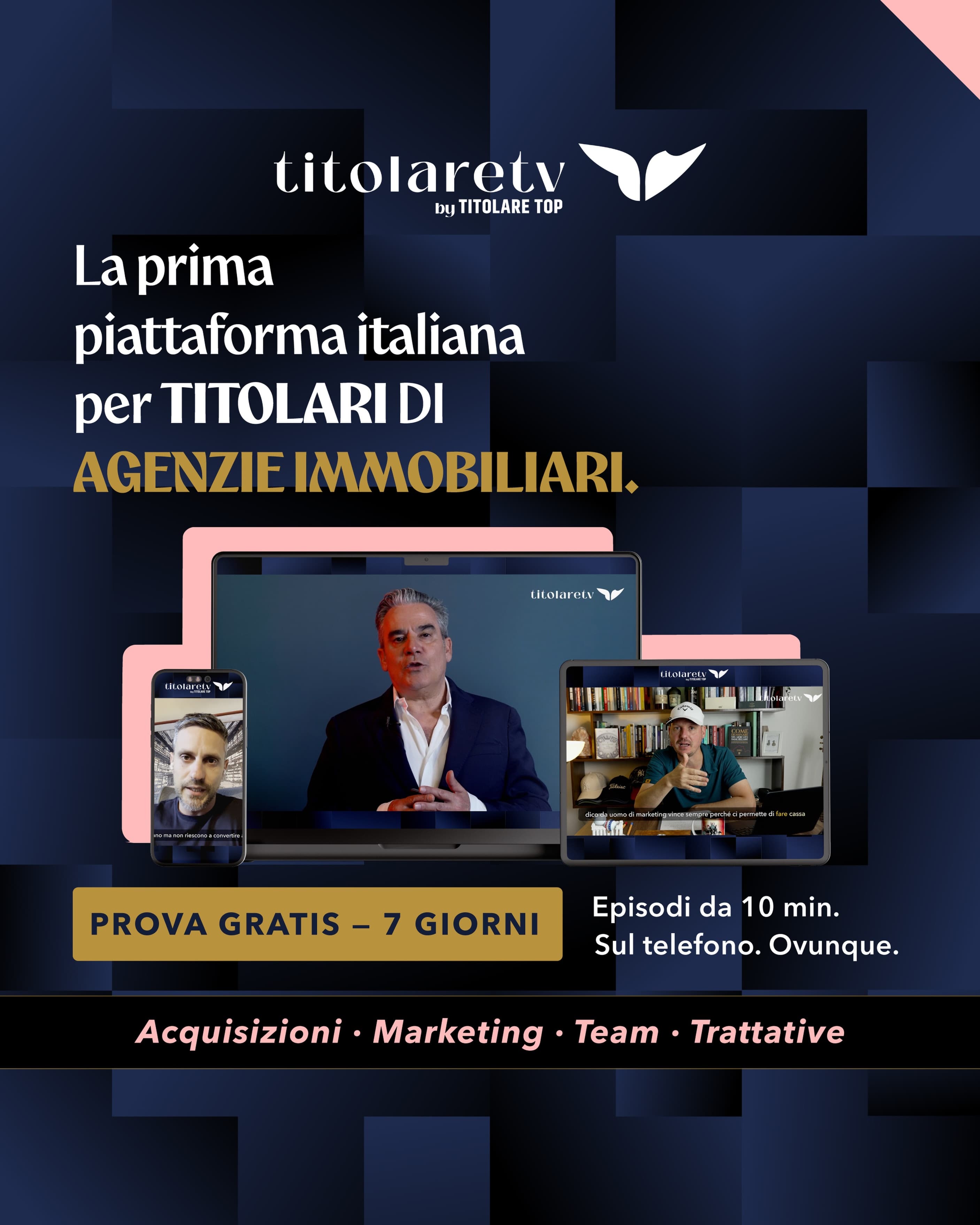 Titolare Top ad creative, July 2026
