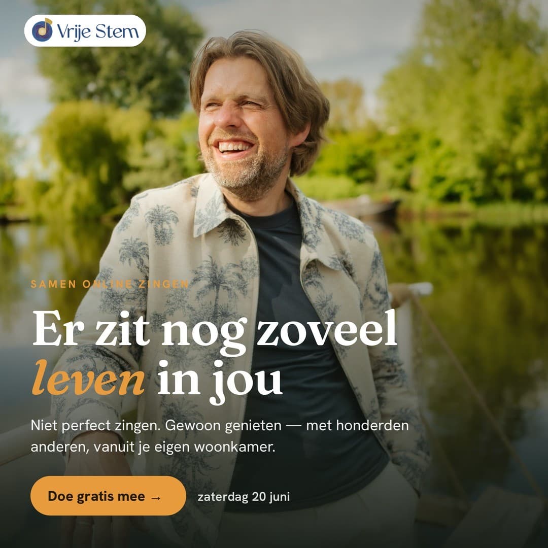 Vrije Stem ad creative, June 2026