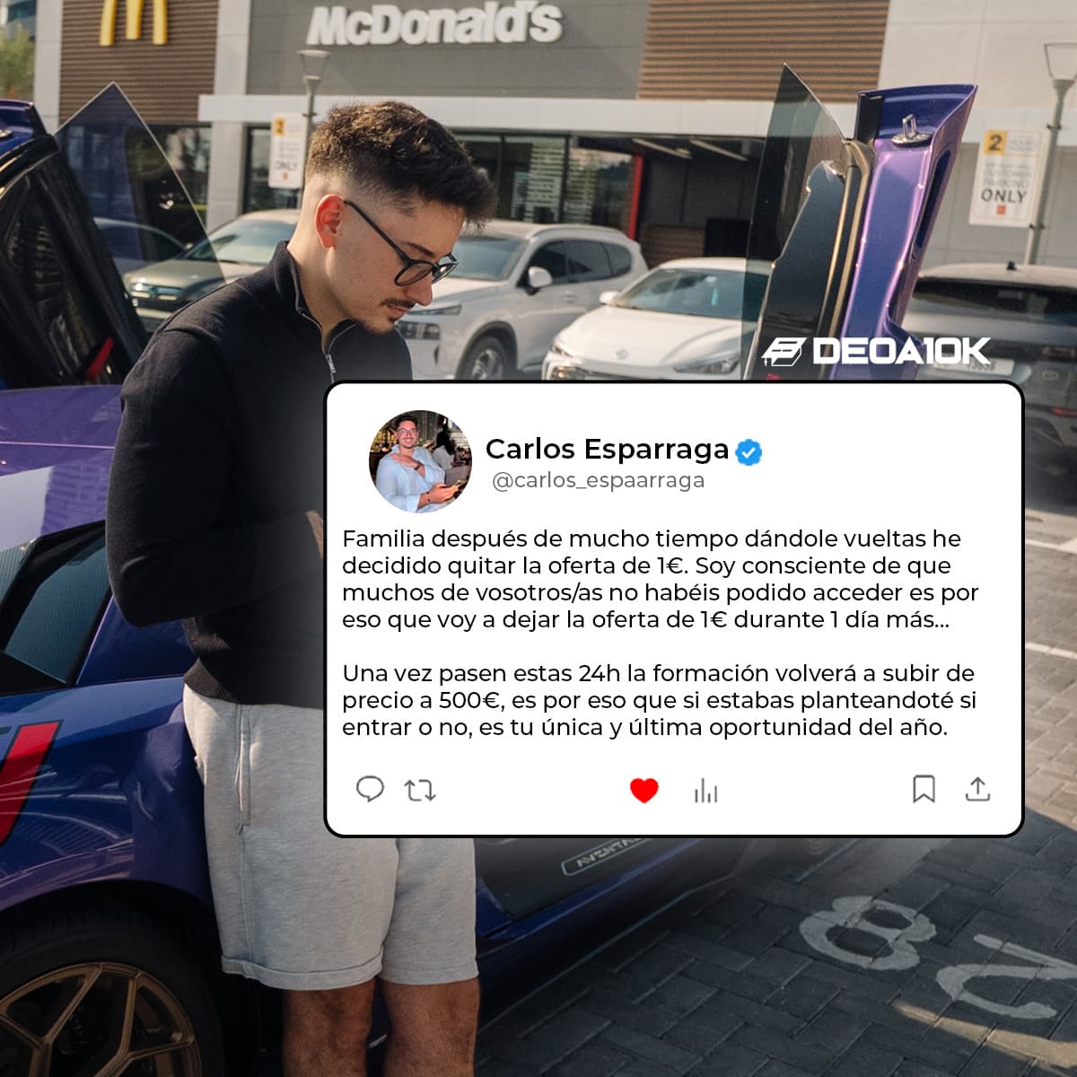 De0a10k ad creative, July 2026