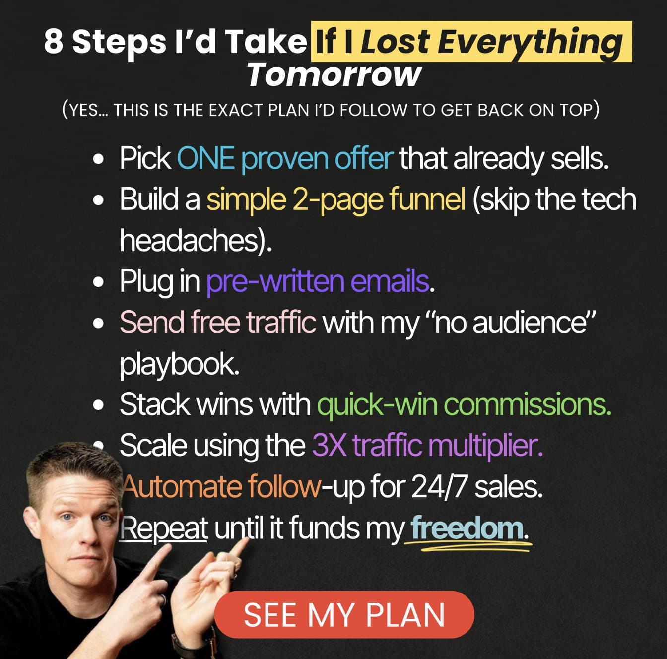 Facebook ad by Russell Brunson