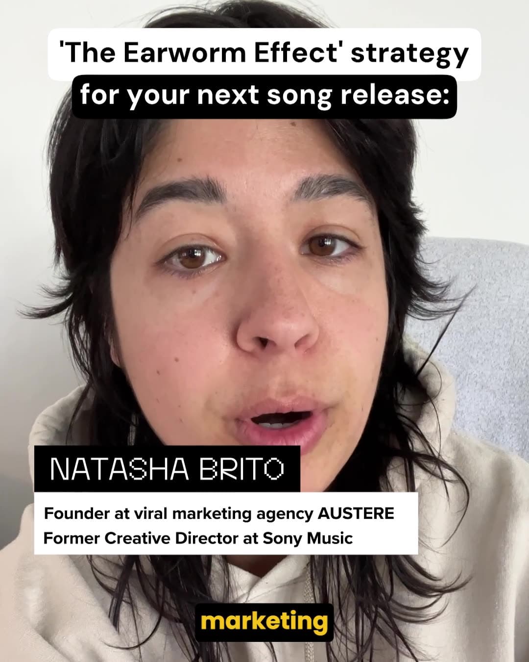 Natasha Brito ad creative, June 2026