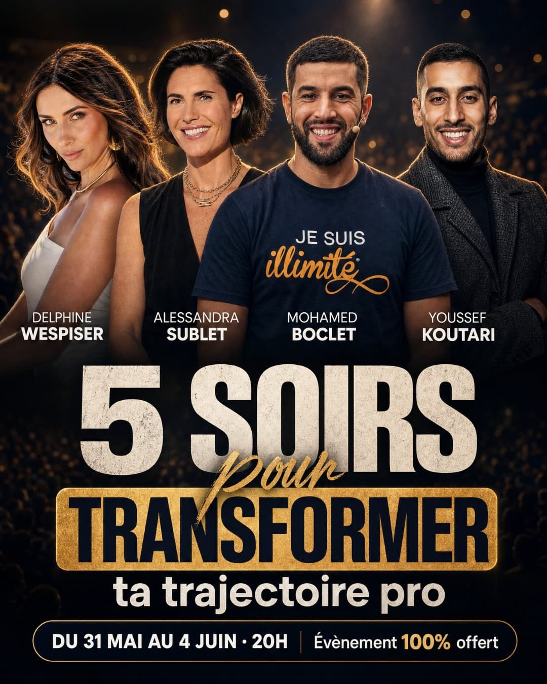 Mohamed Boclet - Connaissance illimitée ad creative, May 2026