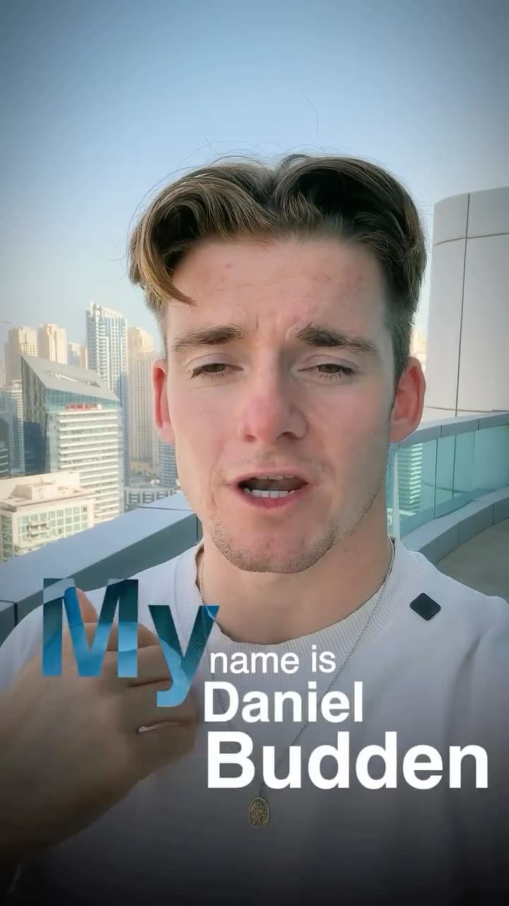 Daniel Budden ad creative, April 2026