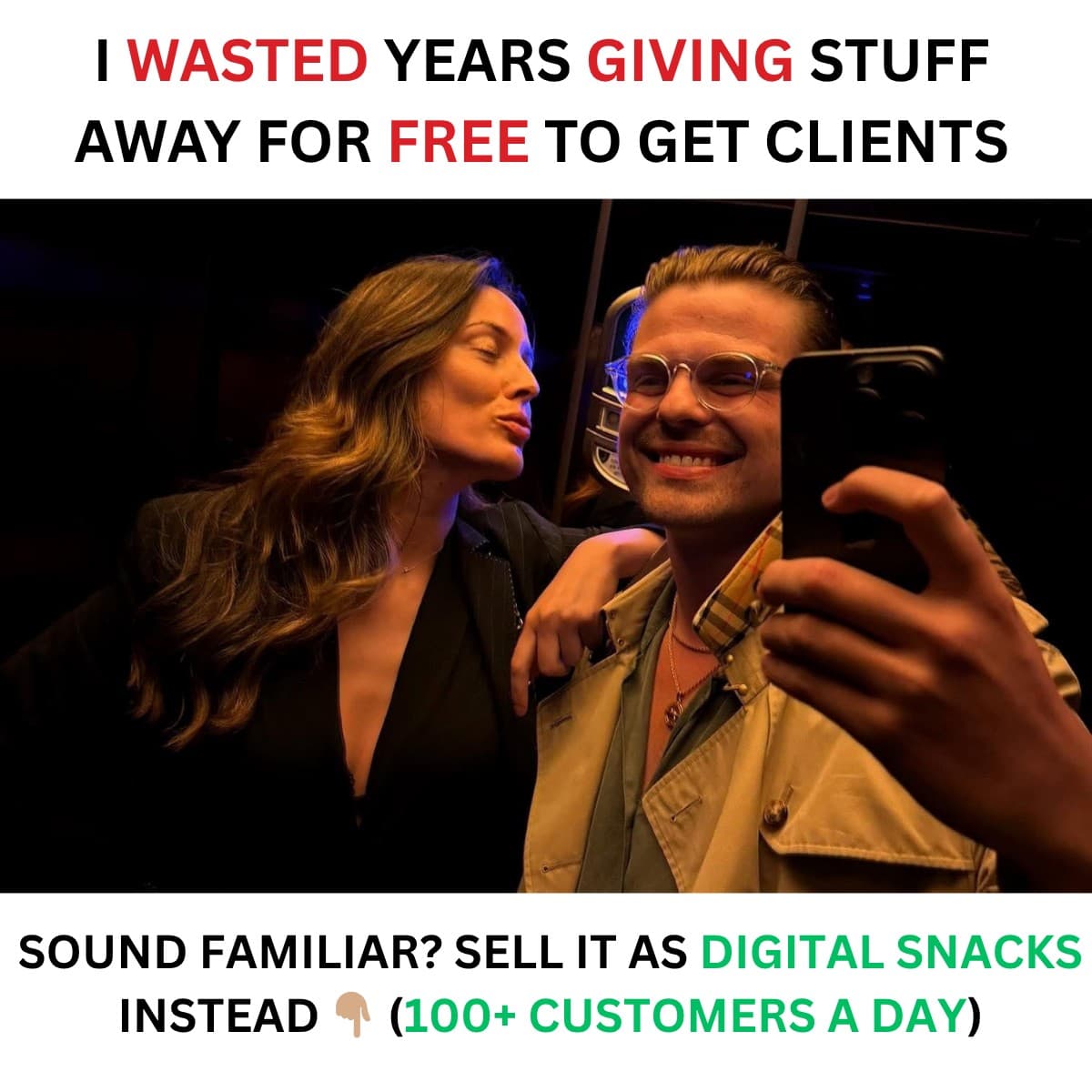 Ad by Miles Stutz - 4-Hour Consultant