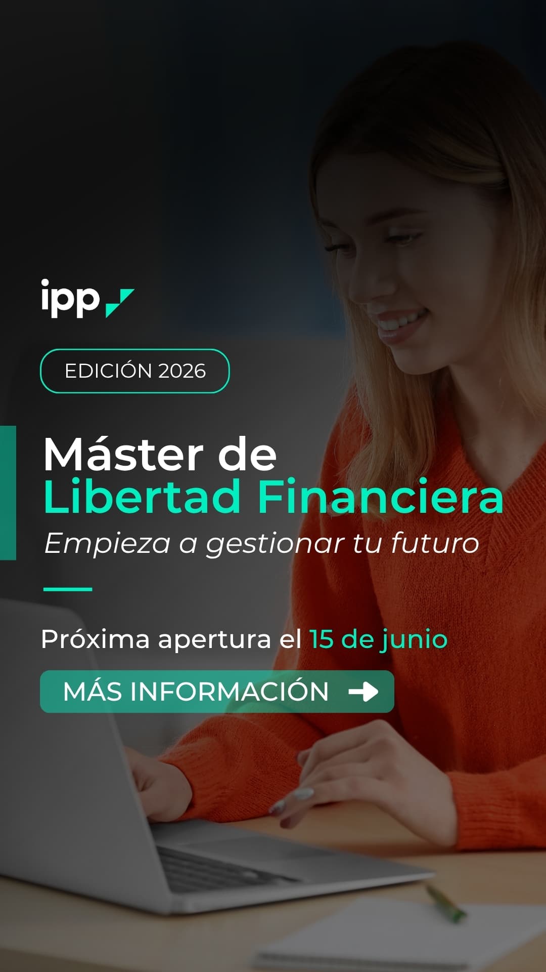 IPP - Formación para la vida real ad creative, June 2026