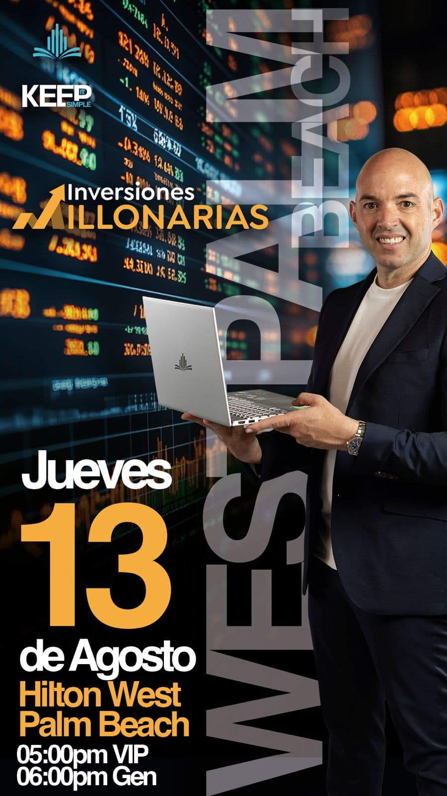 Investep Academy ad creative, July 2026