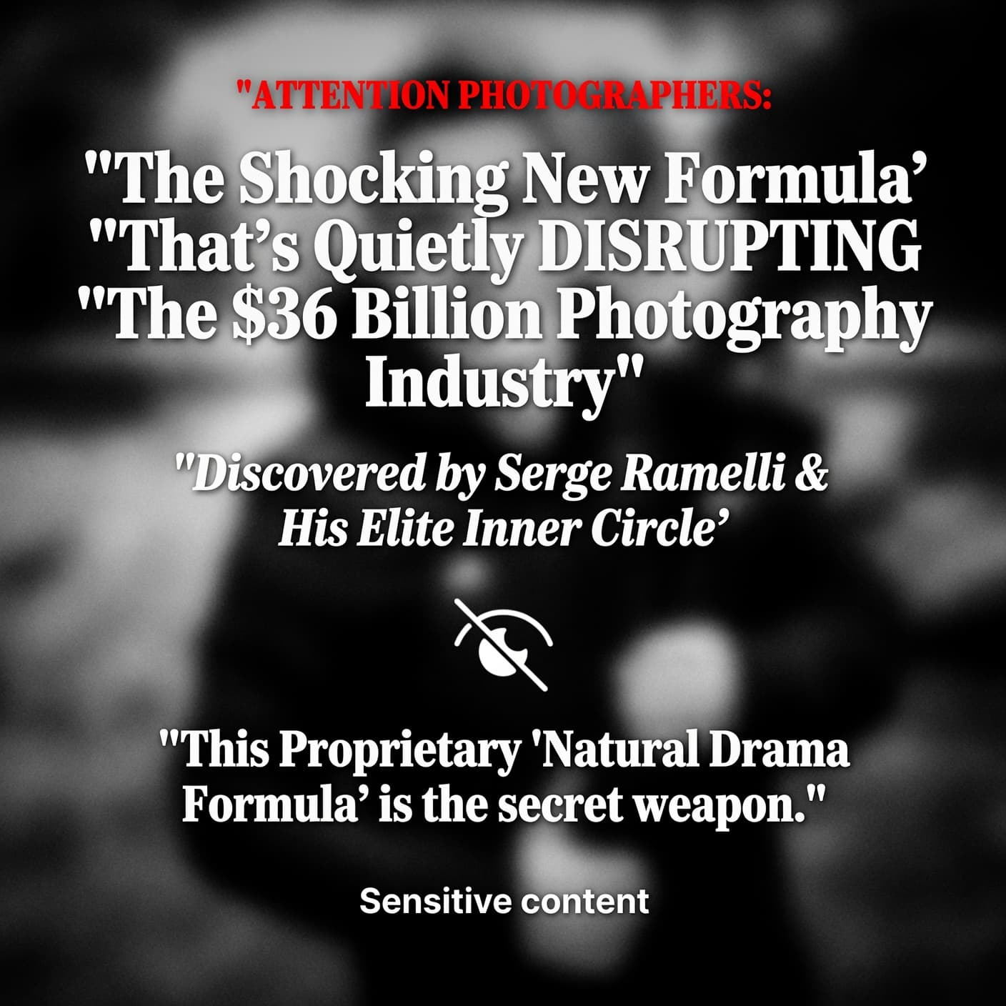 photoserge.com ad creative, July 2026