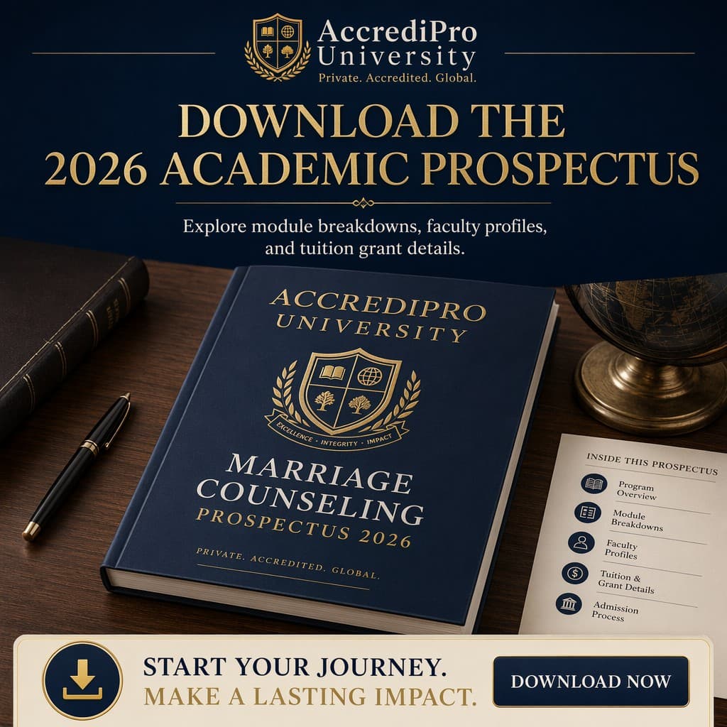 AccrediPro ad creative, July 2026