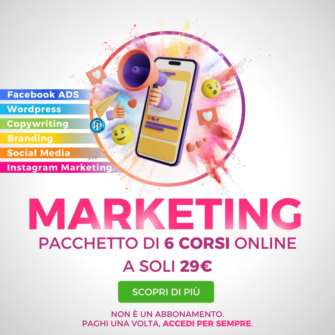 Facebook ad by Corsi.it