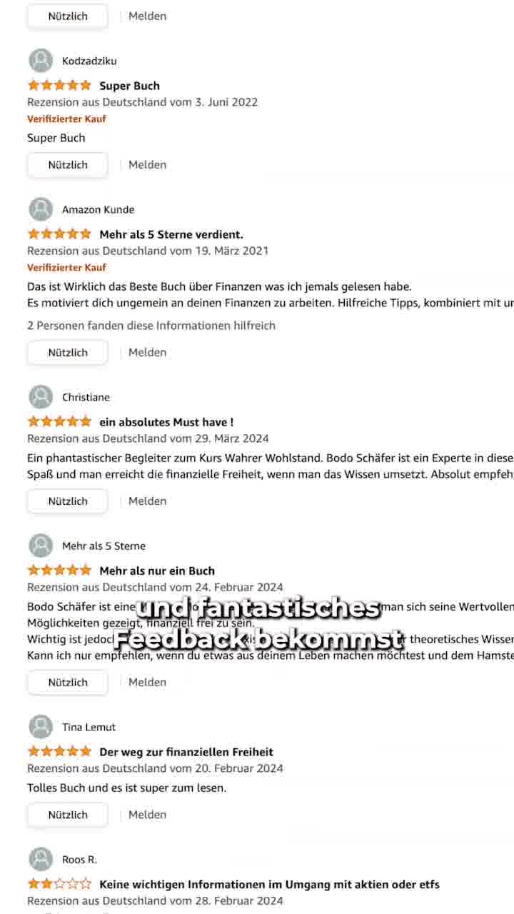 Facebook ad by Bodo Schäfer