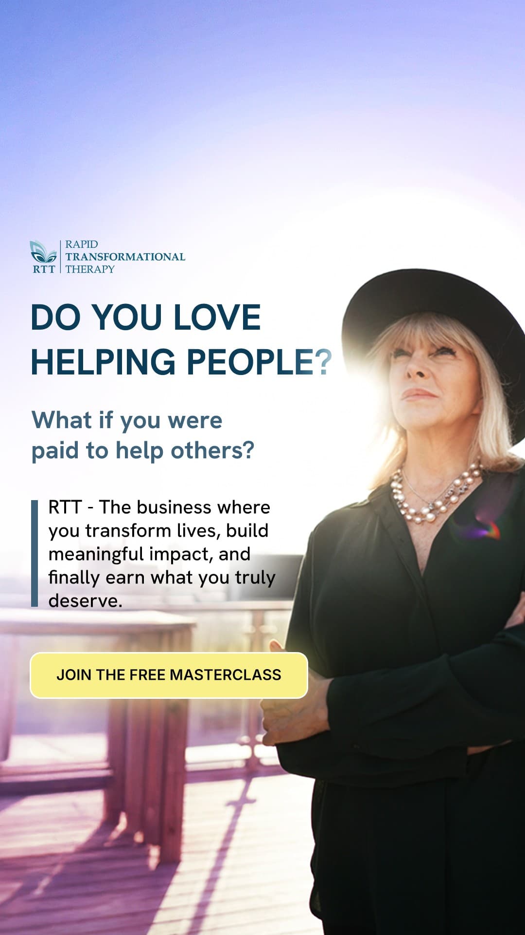 Ad by Marisa Peer that leads to this funnel