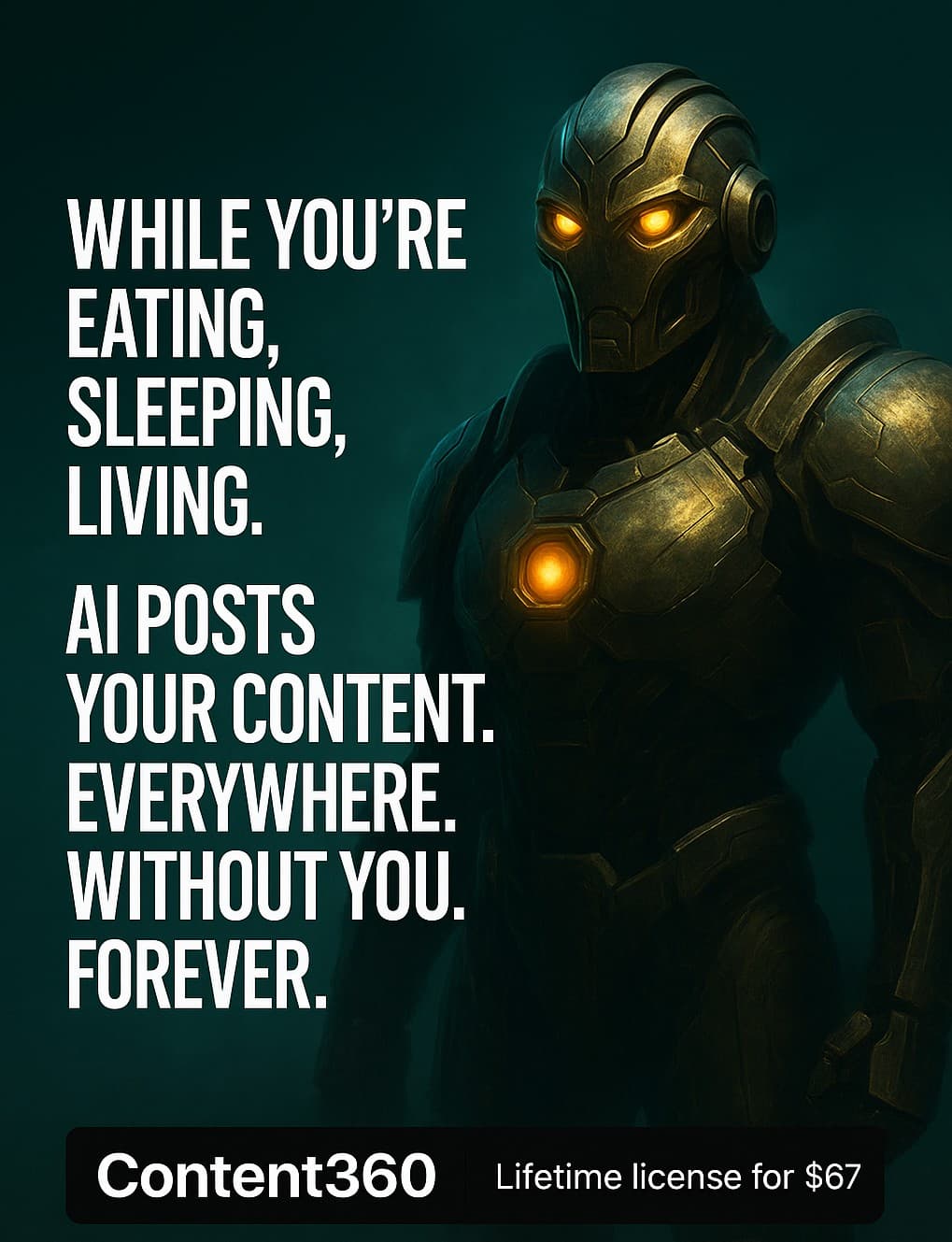 Facebook ad by Content360