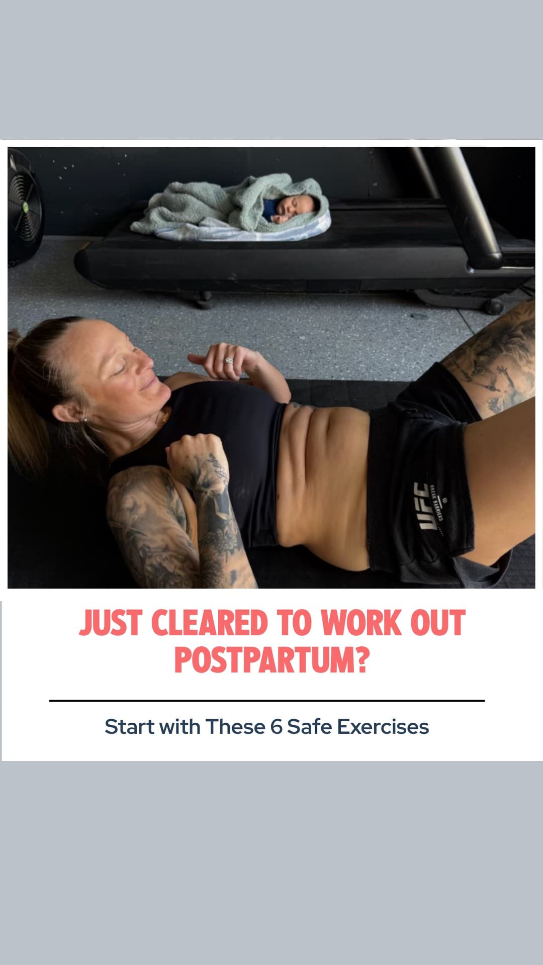 Facebook ad by Brianna Battles- Pregnancy & Postpartum Athleticism