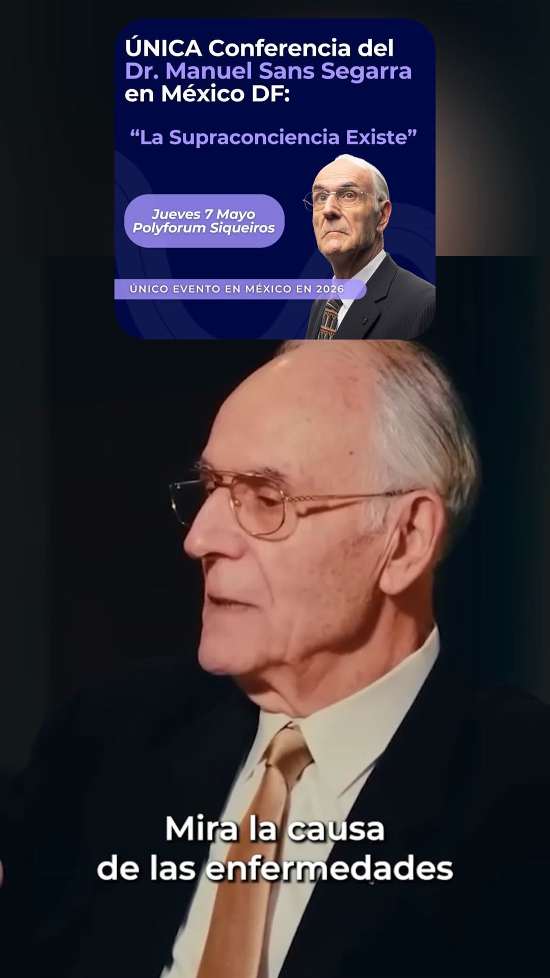 Facebook ad by Dr. Manuel Sans Segarra