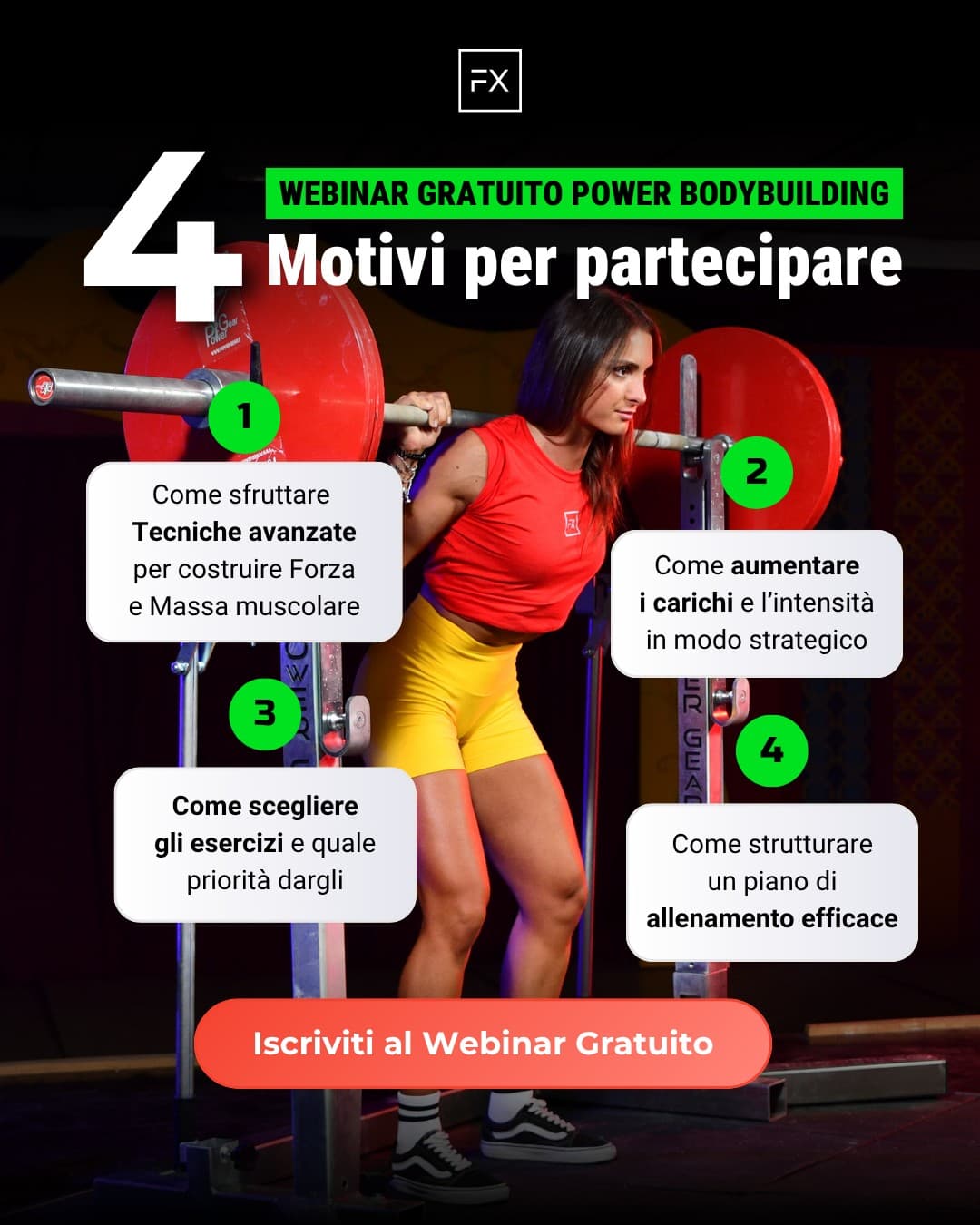 FitnessX - La miglior versione di te ad creative, June 2026