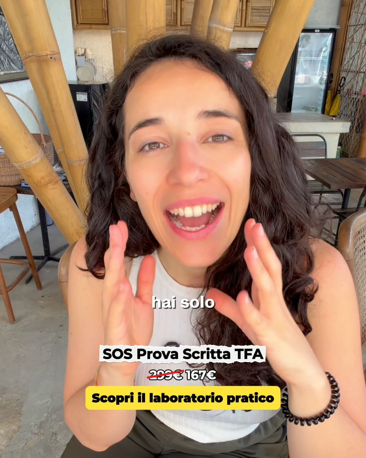 La Prof. Spettinata ad creative, July 2026