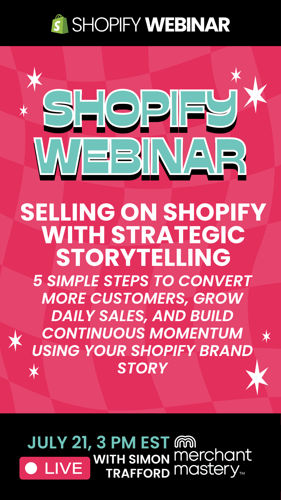 Merchant Mastery ad creative, July 2026