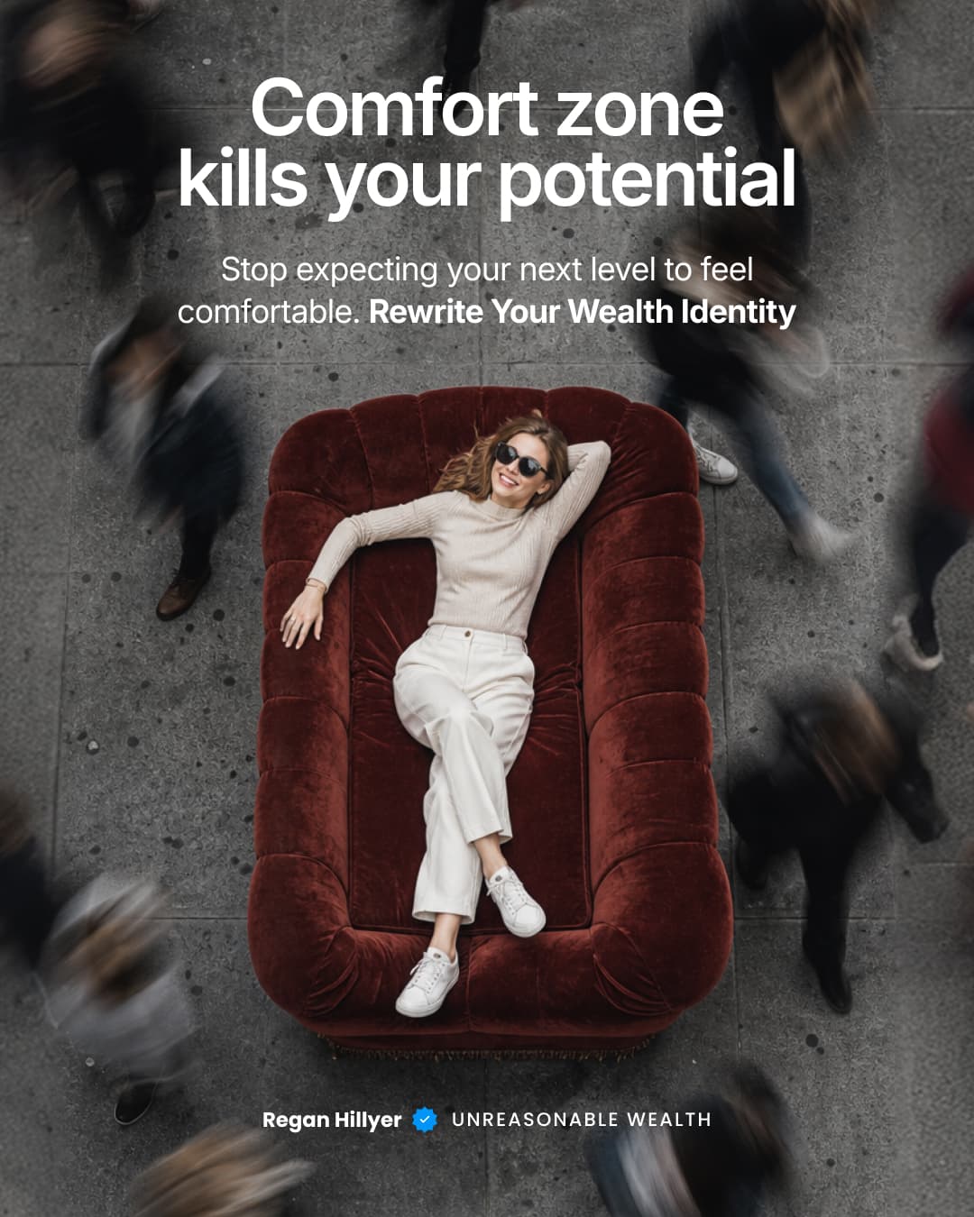 Regan Hillyer ad creative, July 2026