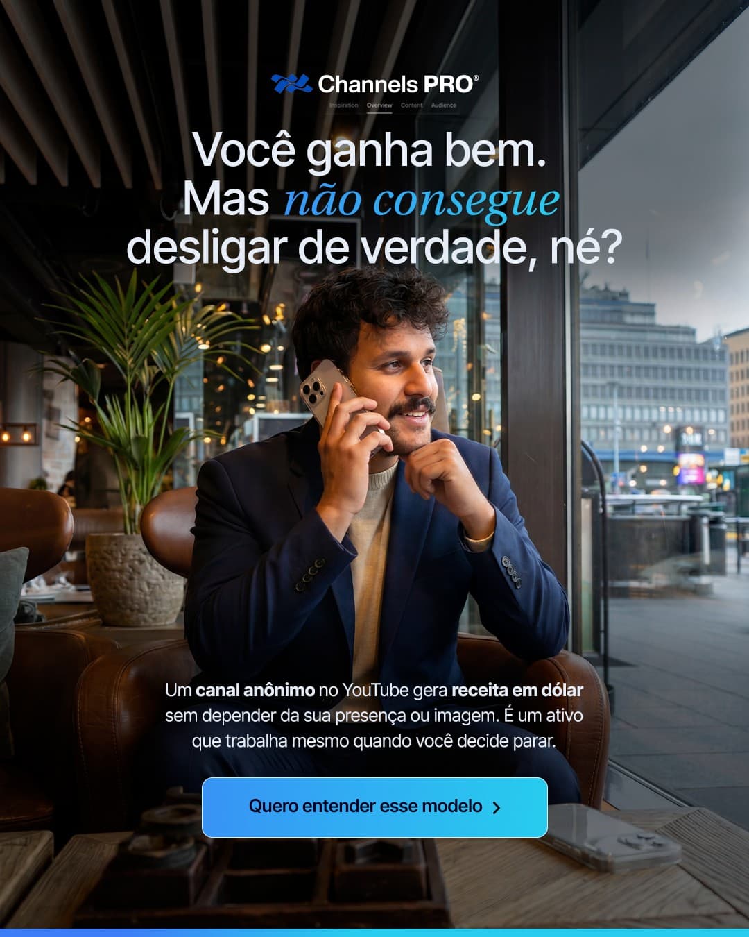 Facebook ad by Canais Anônimos