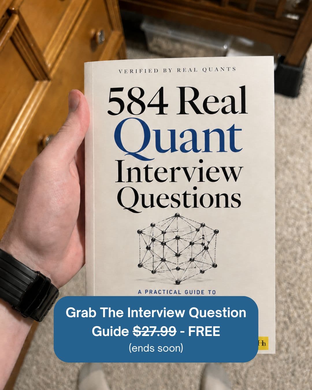 Wall Street Quants ad creative, July 2026