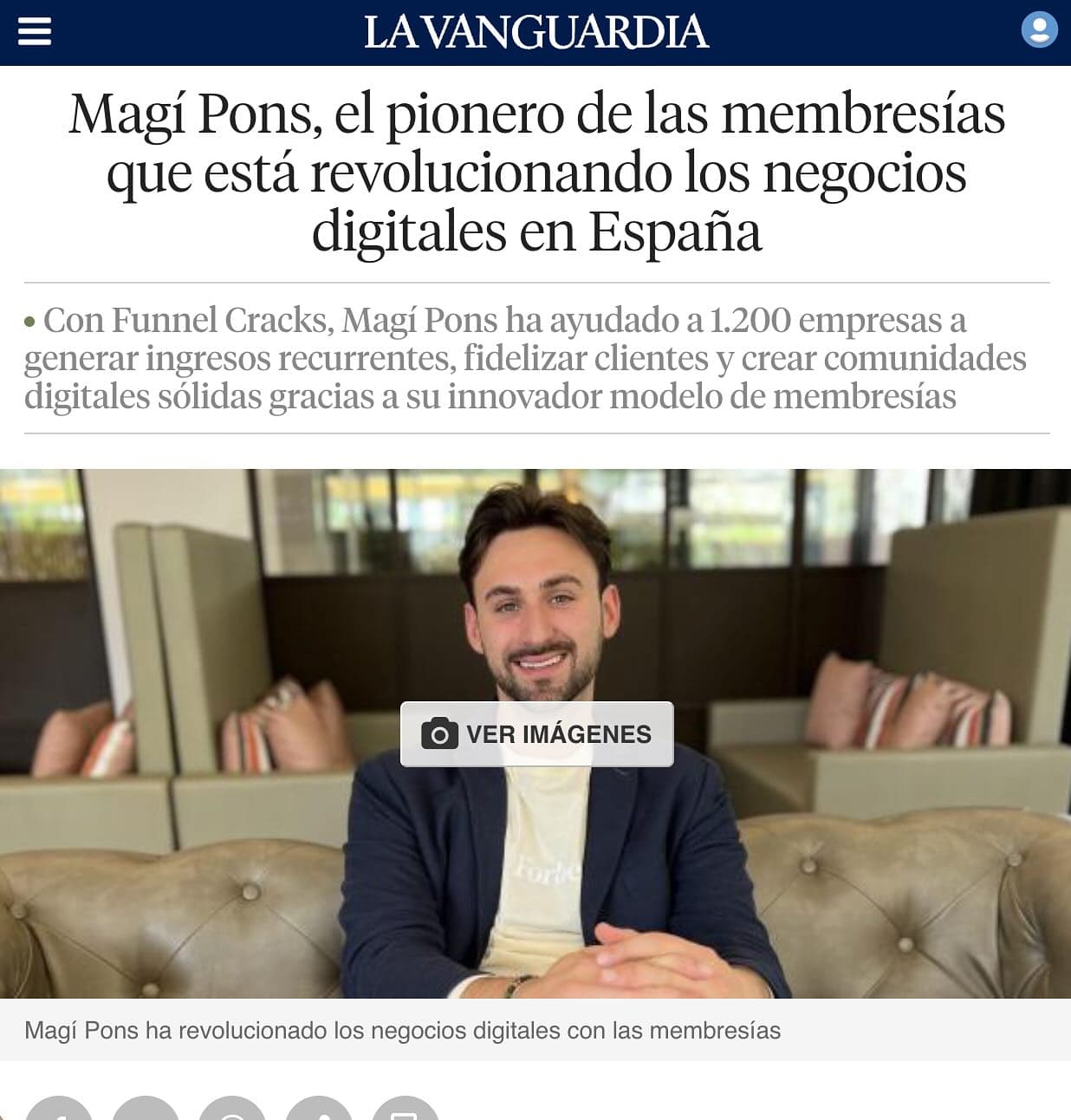 Facebook ad by Magí Pons