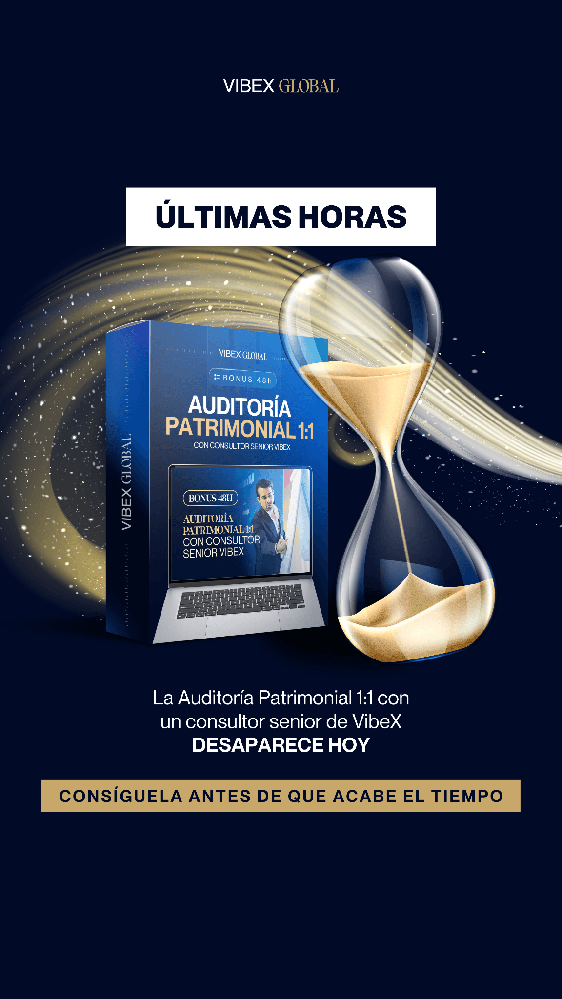 Diego Moya ad creative, July 2026