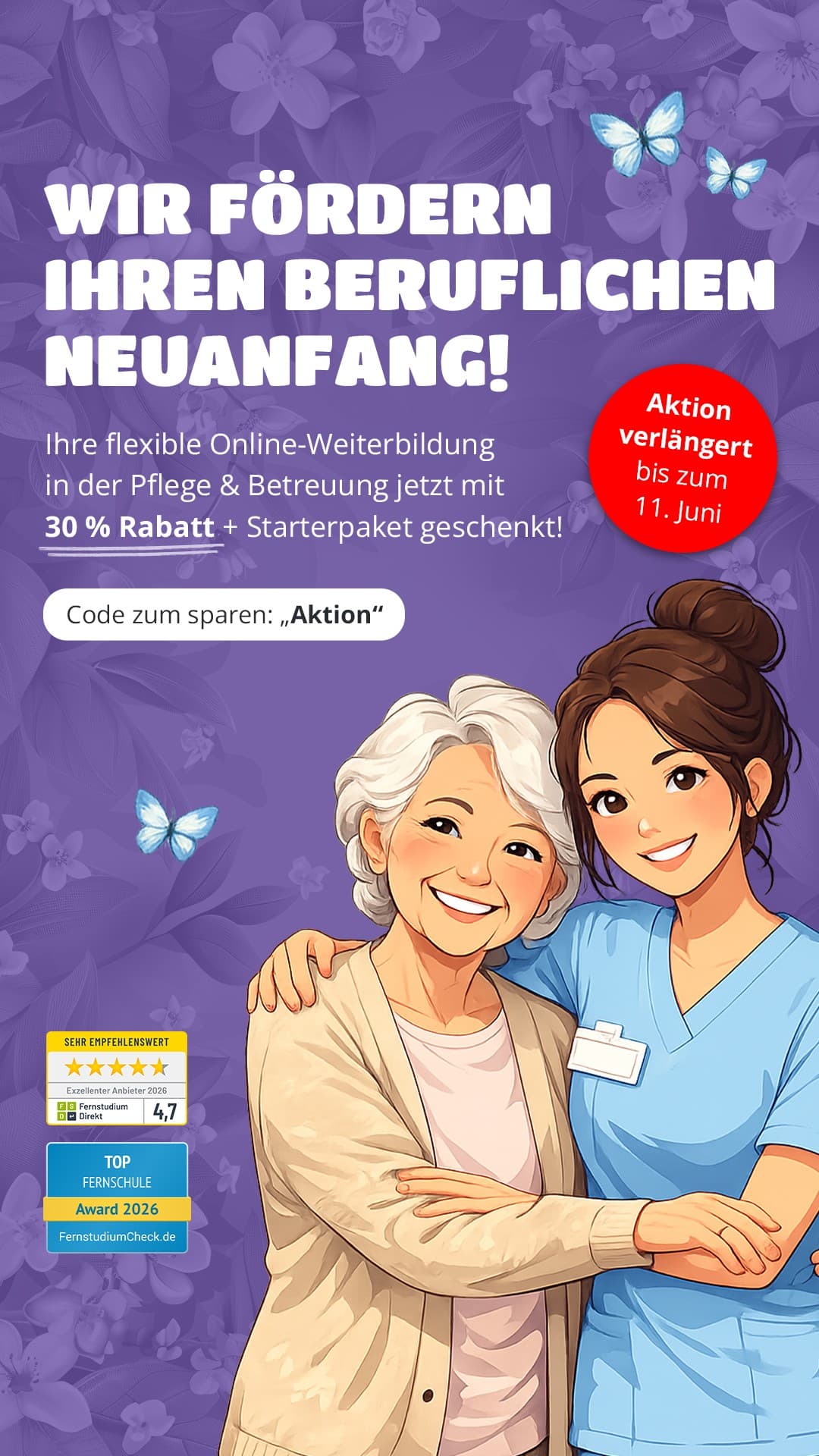 Online Pflege Akademie ad creative, June 2026