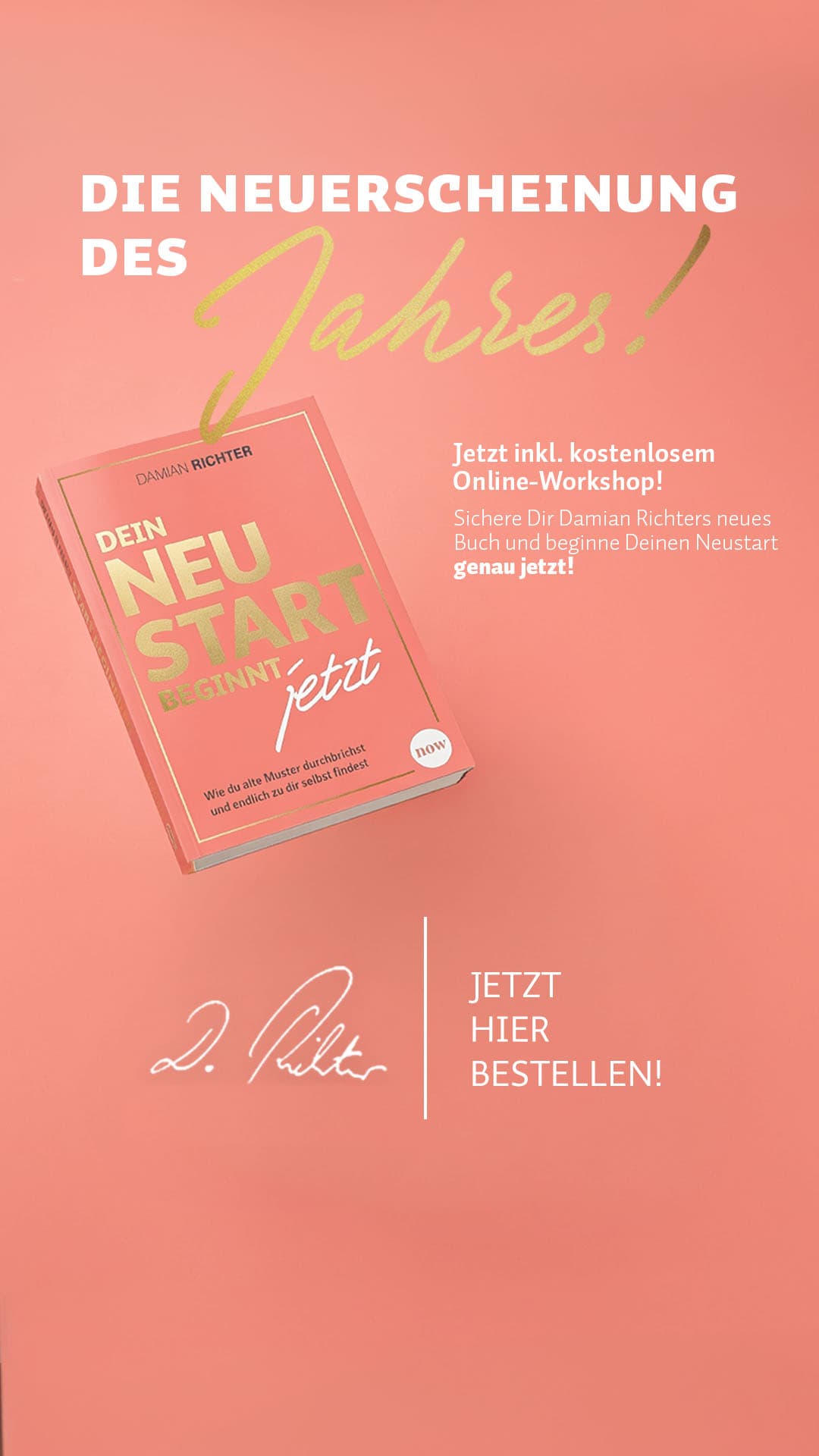 Damian Richter ad creative, June 2026