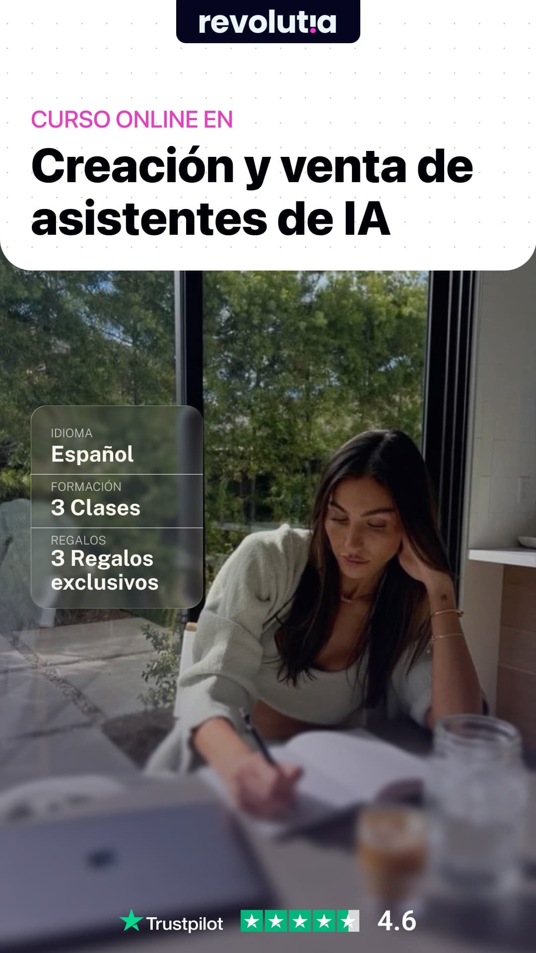 Revolutia.ai ad creative, June 2026